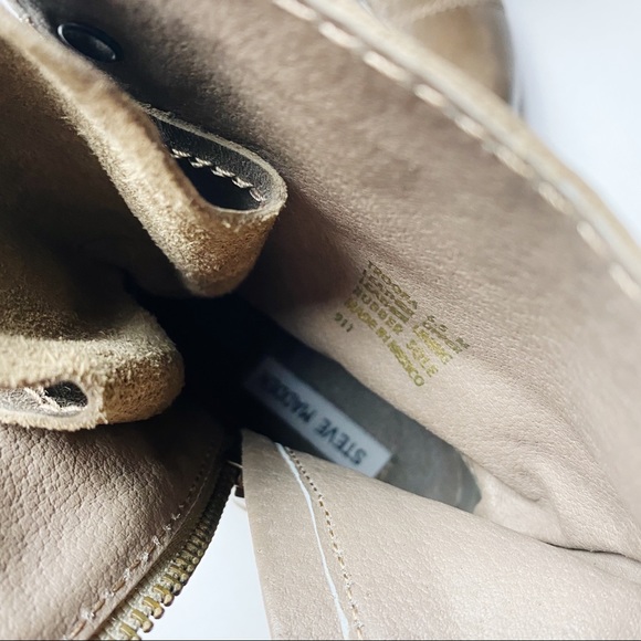 Steve Madden Taupe Toopa Combat Boots 6.5 - Picture 5 of 7